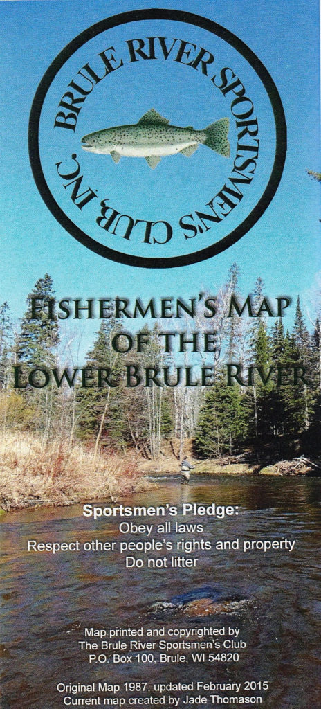 Lower River Map – Brule River Sportsmen's Club