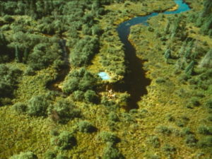 Target site on West Fork of Brule